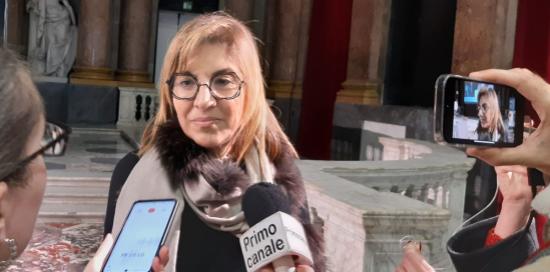 Posa pietre d'inciampo-Palazzo Ducale-Intervista Brusoni