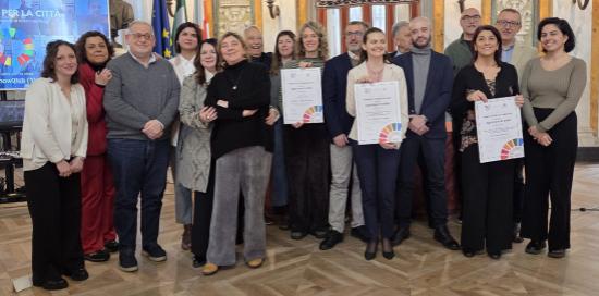Premiazione 'Agora per la Città'-Gruppo premiati