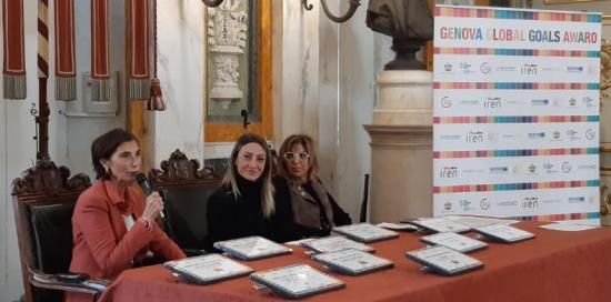 Premiazioni Genova Global Goals Award 2023-AMERI, Corso, Brusoni