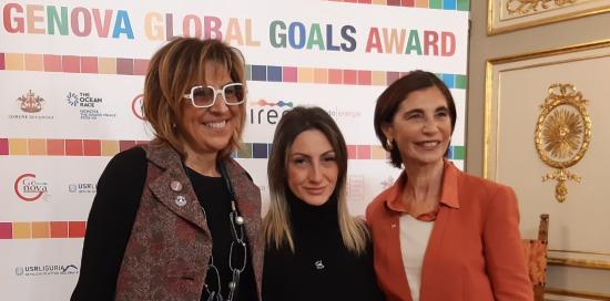 Premiazioni Genova Global Goals Award 2023-Brusoni, Corso, Ameri
