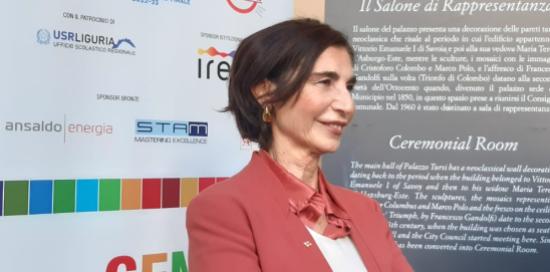 Premiazioni Genova Global Goals Award 2023-Intervista Dameri Premiazioni Genova Global Goals Award 2023-Intervista Dameri