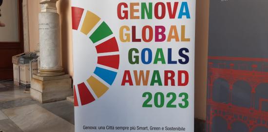 Premiazioni Genova Global Goals Award 2023-Pannello Premiazioni Genova Global Goals Award 2023-Pannello