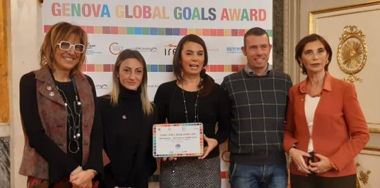Premiazioni Genova Global Goals Award 2023-Premio a Spazzapnea