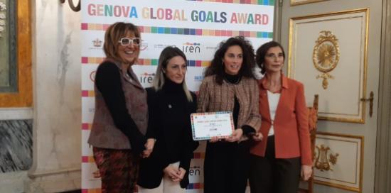 Premiazioni Genova Global Goals Award 2023-Premio a Stam