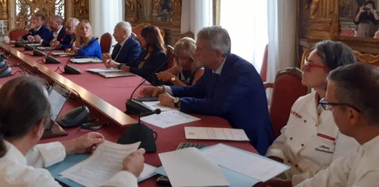 Presentazione 1° Campionato pandolce genovese basso-Tavola relatori