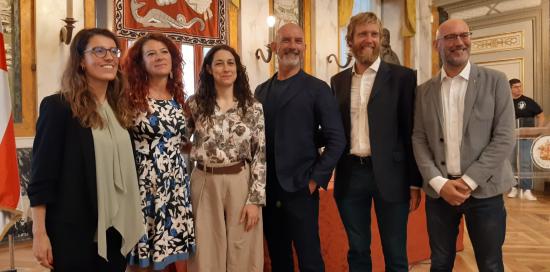 Presentazione Caruggiadi 2025-Garbarini, Cosso, Coppola, Rivellini, Catanzano, Valle