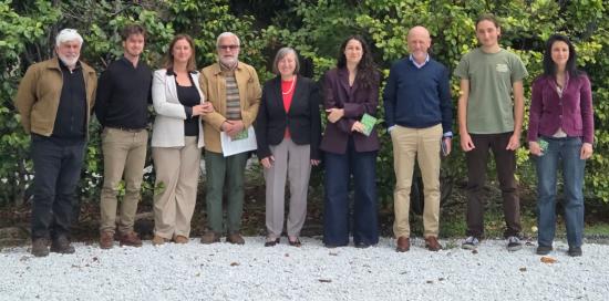 Foto di gruppo dopo la conferenza stampa: presente anche l'assessora Coppola Foto di gruppo dopo la conferenza stampa: presente anche l'assessora Coppola