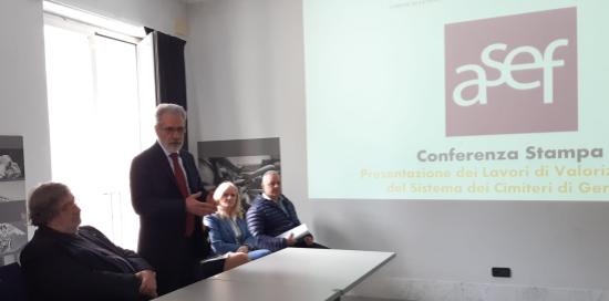 Presentazione delle iniziative di valorizzazione dei cimiteri genovesi