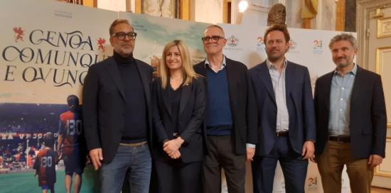 Presentazione docufilm Genoa-Blazquez, Bianchi, Zangrillo, Mor, Basoli