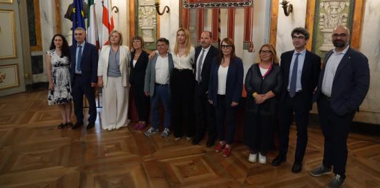 Presentazione giunta Salis