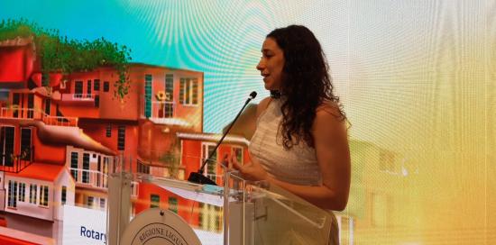 Presentazione premio letterario “Liguria terra di emozioni”-Intervento Coppola