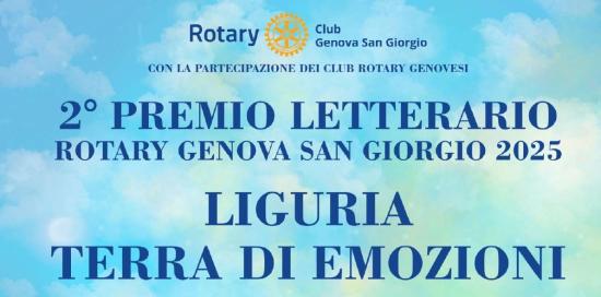 Locandina premio letterario “Liguria terra di emozioni”