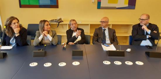 Presentazione raccolta differenziata accessibile a non vedenti-Castagnino, Corso, Pugliese, Campora, Raggi