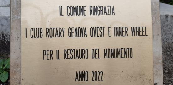 Presentazione restauro busto Aldo Gastaldi