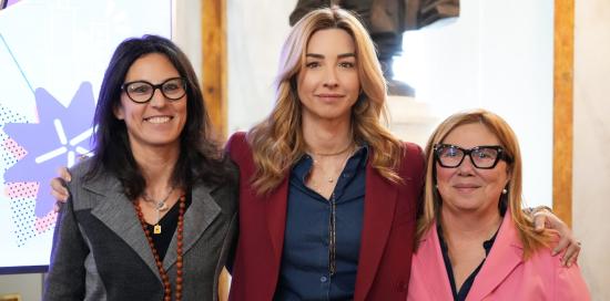 Avvocata Gibelli insieme alla sindaca Salis e all assessora Bruzzone