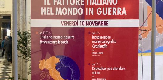 Il programma della prima giornata di Limes
