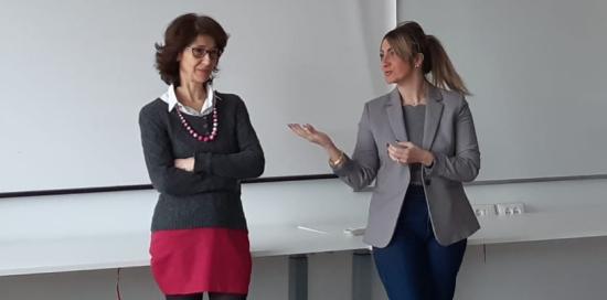 Primavera delle Pari Opportunità-Paola Gallo e Francesca Corso