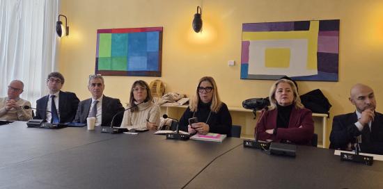 Primo incontro Consulta Carcere-Città-Patrone, Robotti, Lodi, Bruzzone, Viscogliosi