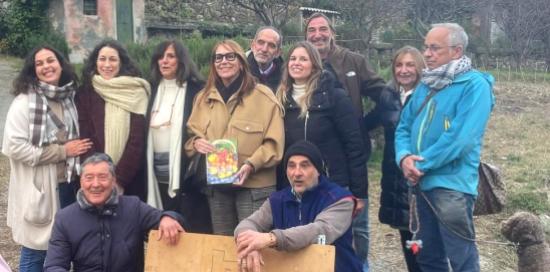 Foto di gruppo progetto Arselline: presenti anche le assessore Coppola e Beghin