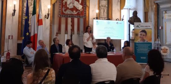 Progetto Sport Never Stop-Intervento Lorenza Rosso con altri relatori