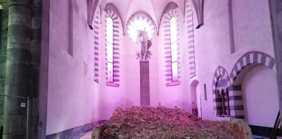 Progetto riallestimento Sant'Agostino-Interni