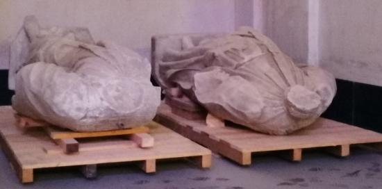 Progetto riallestimento Sant'Agostino-Statue