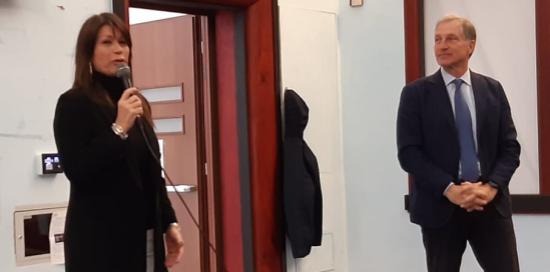 Prove Gala Pas de Deux al Gaslini-Intervento Simona Ferro e Renato Botti