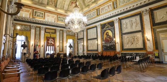 Il Salone di Rappresentanza di Palazzo Tursi