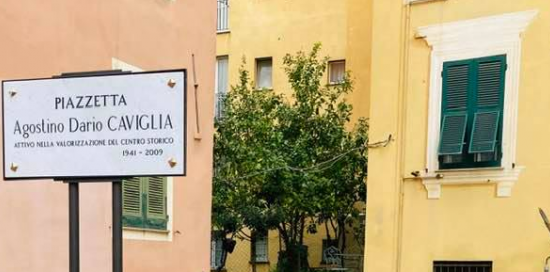 Targa Piazzetta Agostino Dario Caviglia