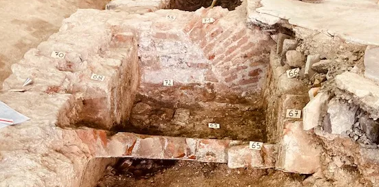 resti archeologici Genova
Loggia dei Banchi