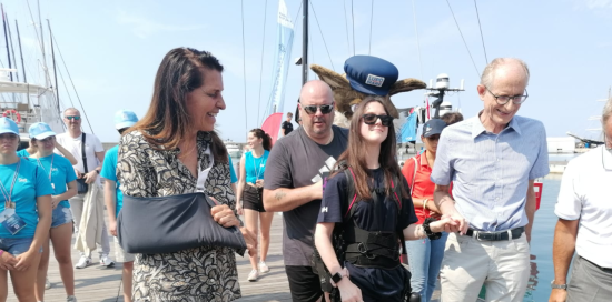 assessore Rosso con Alice