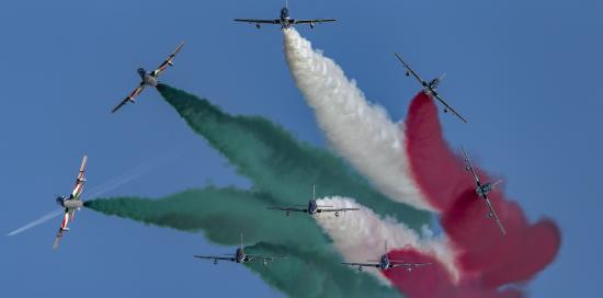 le Frecce Tricolori "Scintilla"