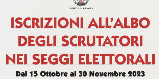 iscrizioni seggi