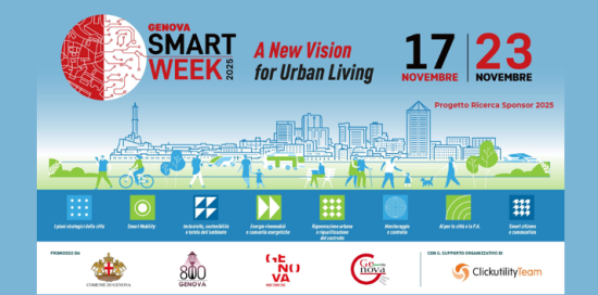 Locandina della Genova Smart Week 2025