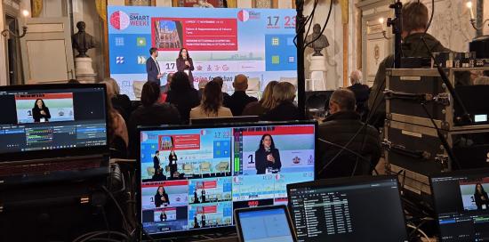 Sessione apertura Genova Smart Week-Intervento Coppola Sessione apertura Genova Smart Week-Intervento Coppola