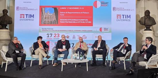 Sessione apertura Genova Smart Week-Intervento Patrone Sessione apertura Genova Smart Week-Intervento Patrone