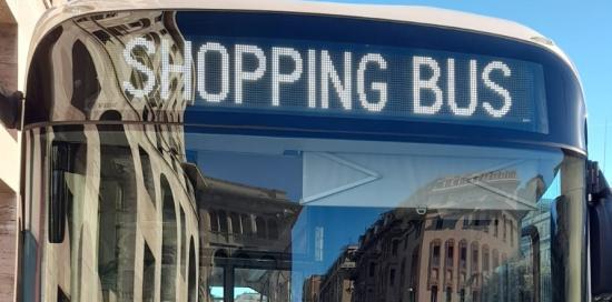 shopping bus