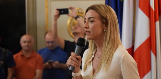 Presentazione giunta Salis