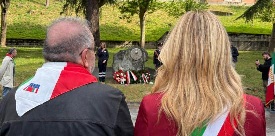 Salis commemorazione 25 Aprile Ansaldo