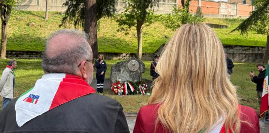 Salis commemorazione 25 Aprile Ansaldo