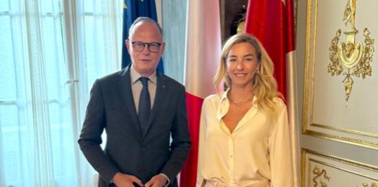 Sindaco di Le Havre e Silvia Salis