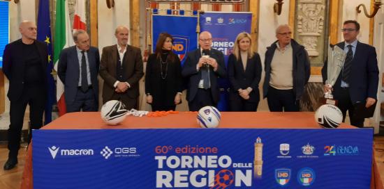 Sorteggio 60° Torneo delle Regioni-Gruppo