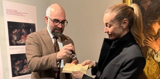 L'assessore Montanari insieme alla sindaca Salis durante il tour