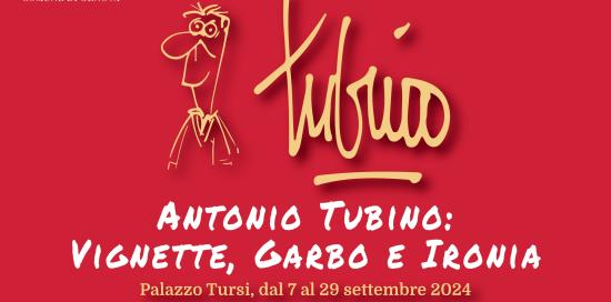 locandina mostra Antonio Tubino