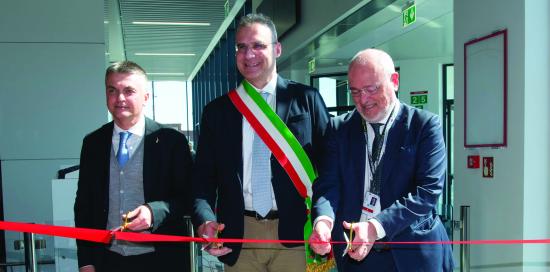 Taglio del nastro - Inaugurazione nuova ala est Aeroporto di Genova