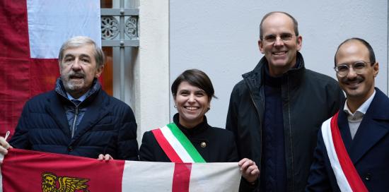 Targa Principi diritti dell'oceano-Bucci, Canessa Cerchi, Brisius, Visentin