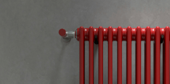 calorifero rosso 