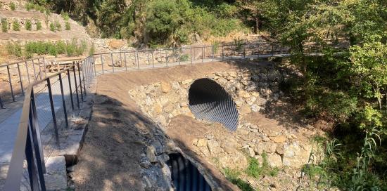 Sistemazione idrogeologica e consolidamento strutturale dell'Acquedotto Storico Sistemazione idrogeologica e consolidamento strutturale dell'Acquedotto Storico