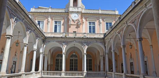 loggiato di palazzo tursi