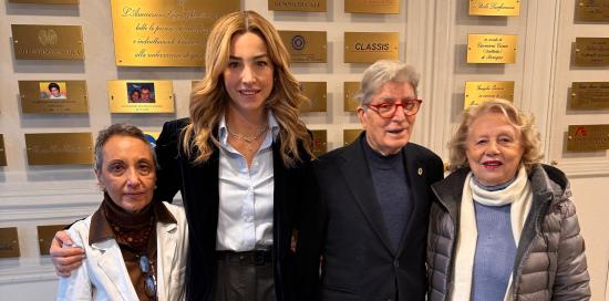 Sindaca Silvia Salis in visita all'hospice della Gigi Ghirotti ad Albaro Sindaca Silvia Salis in visita all'hospice della Gigi Ghirotti ad Albaro